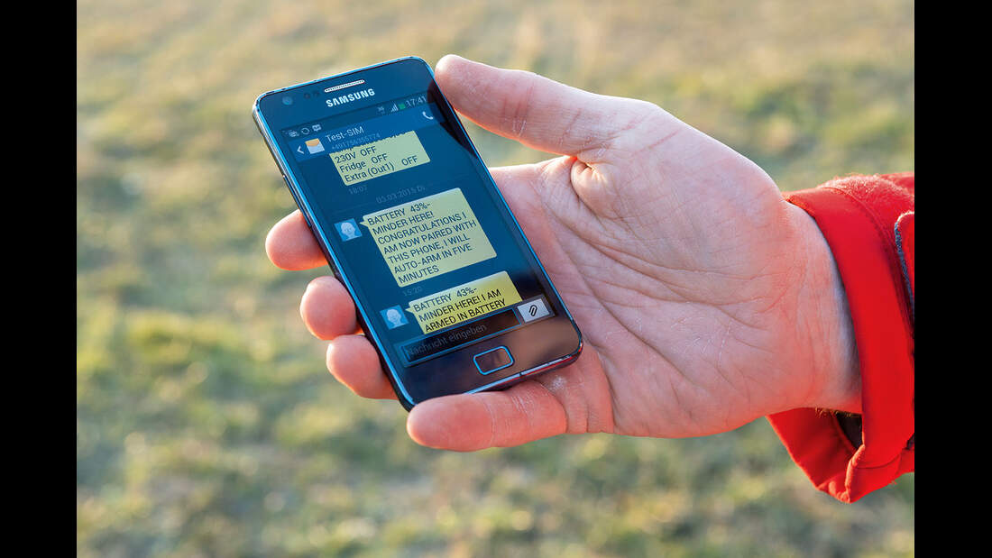 Alarmanlage für das Wohnmobil mit Sim-Karte fürs Handy ...