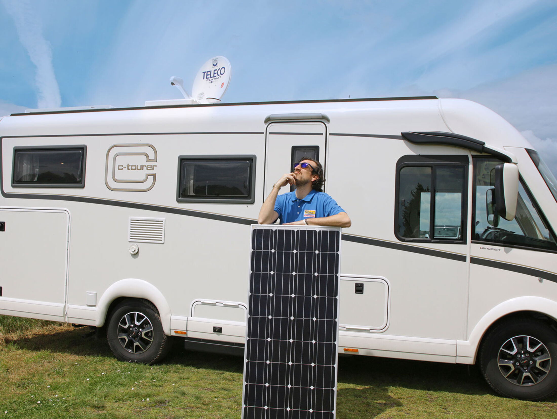 Solarmodul für'sWohnmobil 🔆 in Premium Qualität