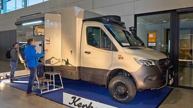 Sprinter, Koffer, Außenfoto, Messe