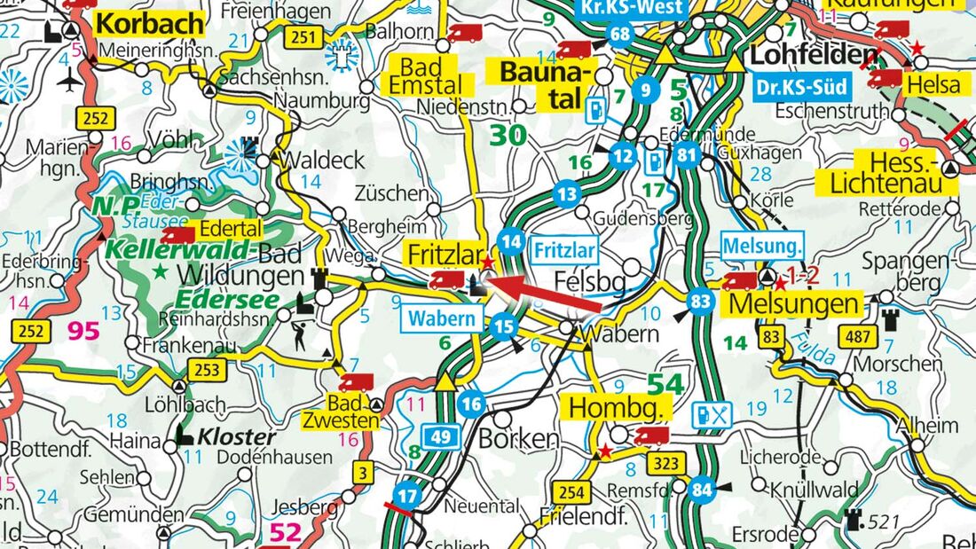 Stellplatz-Tipp Fritzlar: Wohnmobilstellplatz Ederaue | promobil