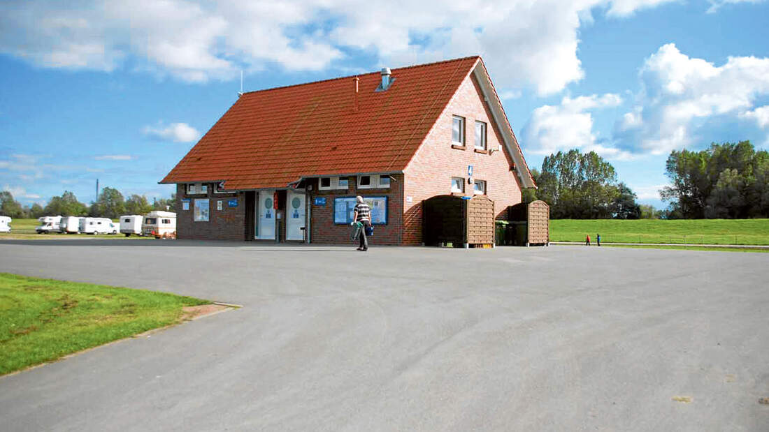 Stellplatz-Tipp: Wangerland, Sanitärhaus