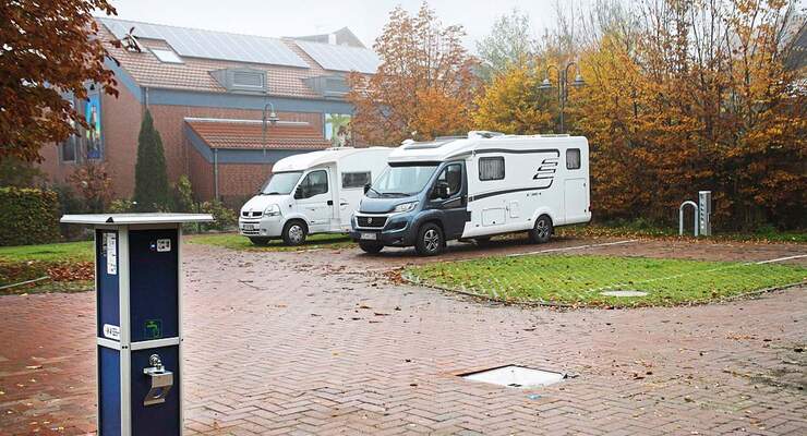 Stellplatz am Marktplatz in Ankum