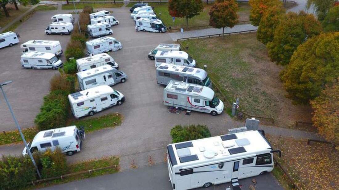 Stellplatz am Tangerparkplatz