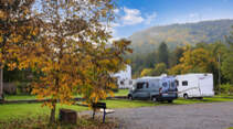 Stellplatz an der Weinstube Schalkhaus Landschaft f