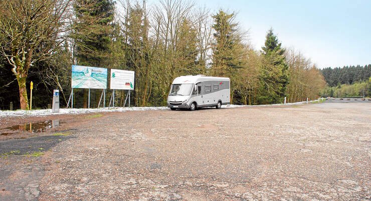 Stellplatz in Oberhof
