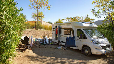Suedfrankreich  Camping Municipal in Banyuls-sur-Mer 
