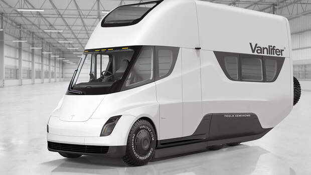 Tesla Wohnmobil Vanlifer