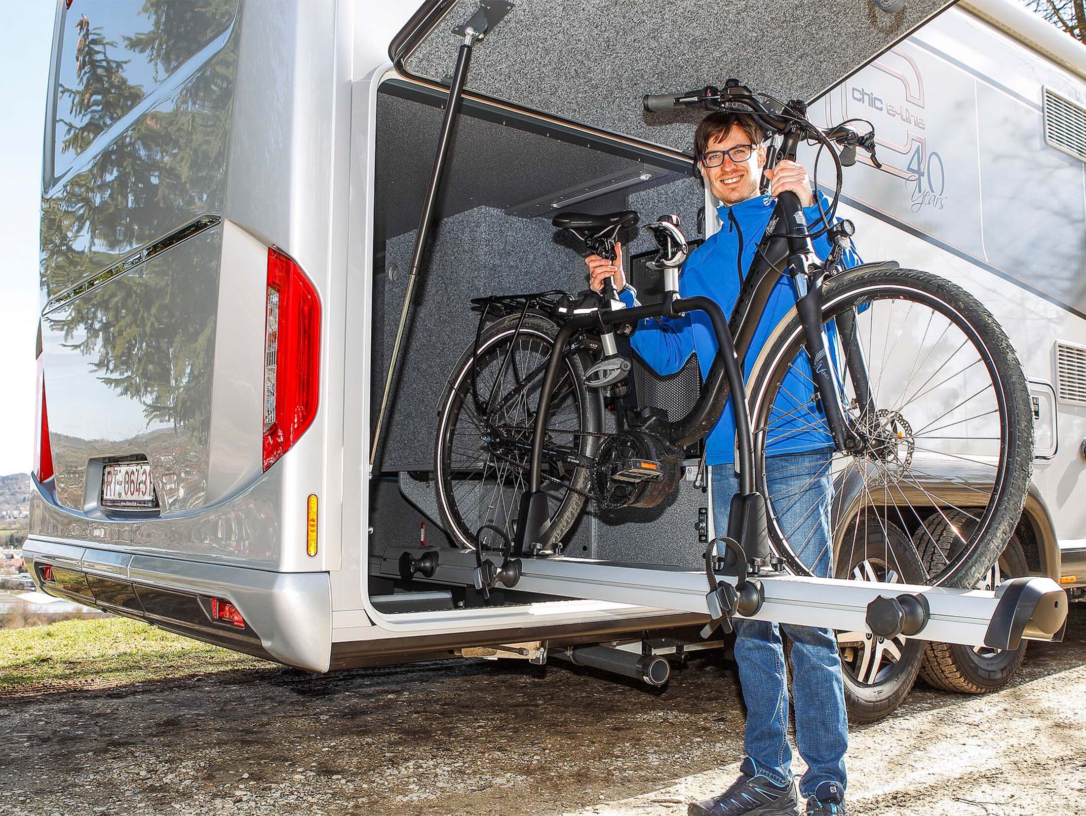 Mercedes-Benz Fahrradträger für Anhängerkupplung - Transportieren