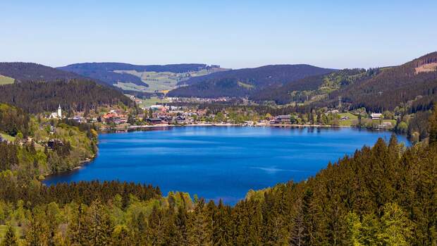 Titisee, Schwarzwald, Panorama