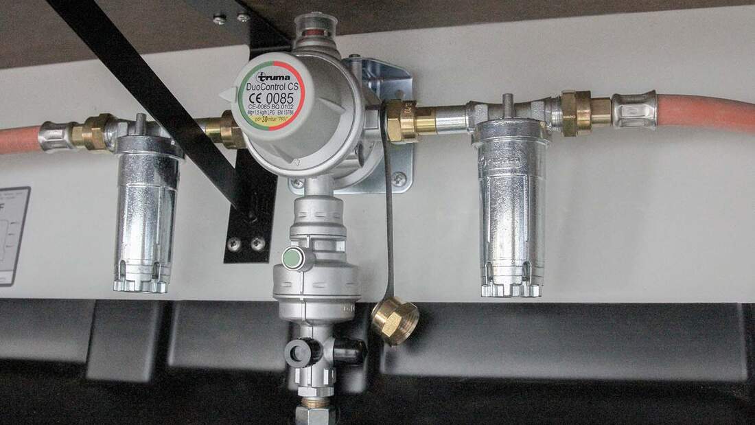 Truma Gasfilter eingebaut 