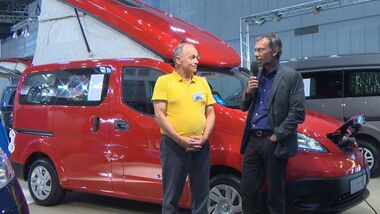Ulrich Kohstall mit Zooom Stadtindianer auf Nissan eNV200