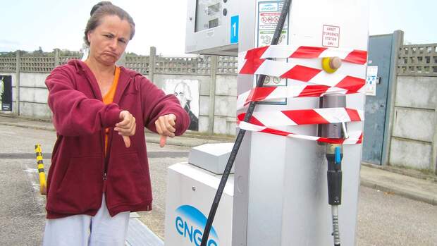 Unterwegs im Erdgas-Caddy
