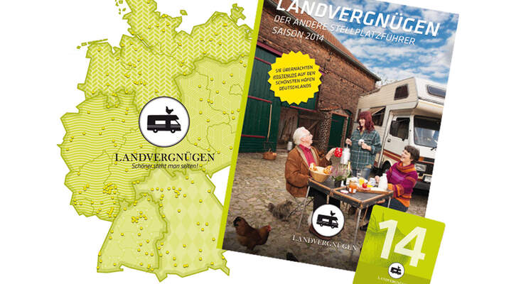 Urlauber können mit dem Stellplatzführer Landvergnügen mehr als 230 Landwirtschaftsbetriebe in Deutschland besuchen und auf den Höfen kostenfrei übernachten. Dahinter steckt ein besonderes Konzept.