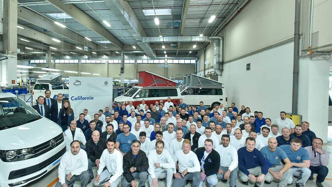 VW California Produktion