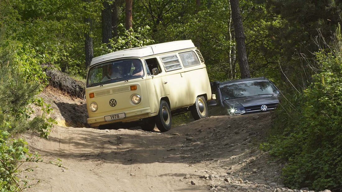VW T2 und VW T6 im Vergleichstest