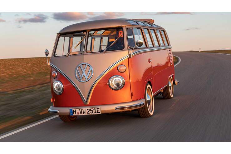 eBulli VW T1 SambaBulli mit Elektroantrieb Promobil eBulli VW T1 SambaBulli mit Elektroantrieb Promobil