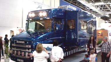 Vans Chardron Scania Luxux-Wohnmobil Reisemobile Caravan Salon 2009 promobil