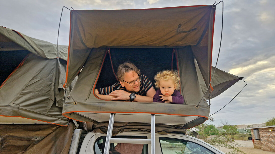 Dachzelt-Camping
