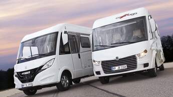 Vergleichstest Carthago C- Tourer I 141 LE, Hymer B-Klasse MC I 581