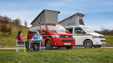 Vergleichstest: Hymer Car Cape Town / VW California Comfortline