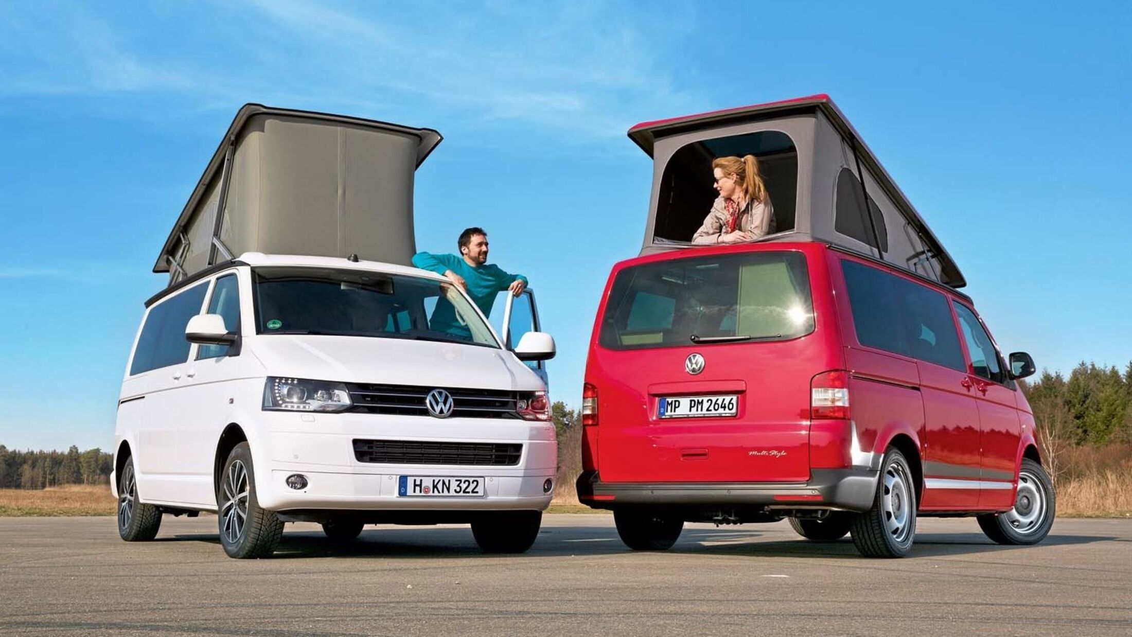 Campingbus-Vergleichstest: Reimo Multi Style gegen VW California