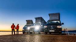 Vergleichstest Reimo, VW California, Köhler Sunvan