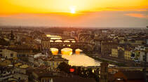 Von der Piazzale Michelangelo hat man den besten Ausblick auf Florenz.