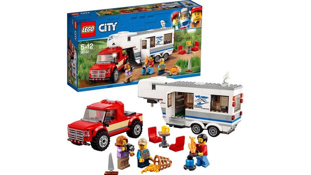Weihnachtsgeschenke Camping: Lego Campinganhänger