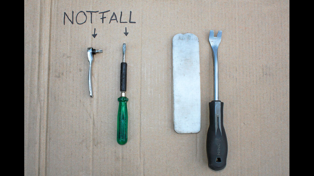 Werkzeuge und Materialien.