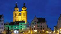 Wittenberger Marktplatz mit St. Marien.
