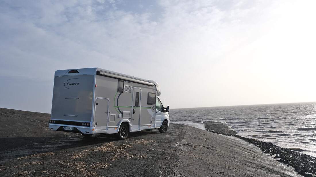 Wohnmobil, Strand, Chausson, Dauertest
