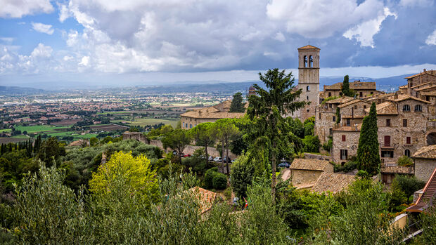 Wohnmobil-Tour Umbrien - Assisi