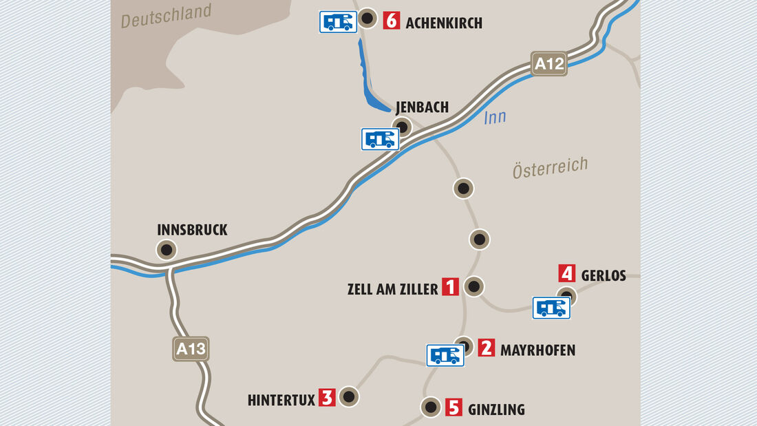 Wohnmobil-Tour ins Zillertal
