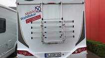 Wohnmobil mit Wahlkabine