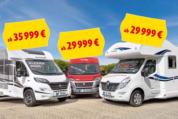 Günstige Wohnmobile ab 40.000 Euro auf dem Vormarsch | promobil