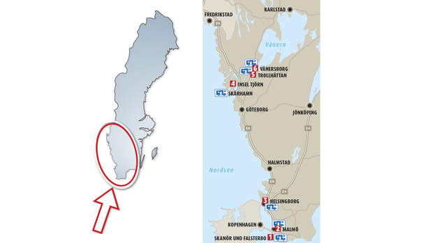Wohnmobilreise Schweden