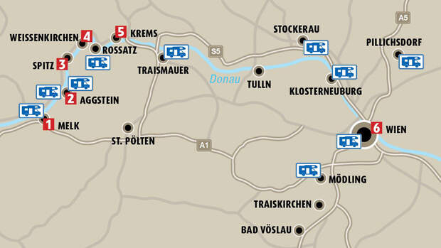 Wohnmobilreise nach Österreich