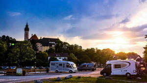 Wohnmobilstellplatz Kloster Andechs