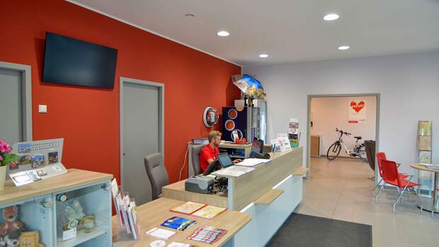 Wohnmobilstellplatz Tor zur Stadt Erfurt Rezeption