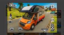 Wohnwagen fahren Beach Resort Wohnmobil