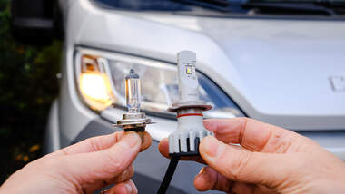 Zubehšrtest Philips LED-Lampe Philips H7-LED Lampe