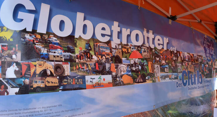 Zum 40 jährigen Jubiläum treffen sich einige hunderte Globetrotter vom 3. bis 7. Juli in Hachenburg zum feiern. Es entstand ein Reisefürhrer, der das Reisegefühl der Nachkriegsgeneration ausdrückte.