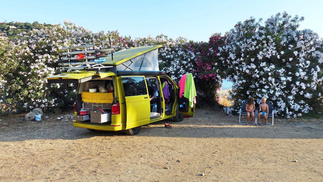 So wird der California Beach zum Campingbus