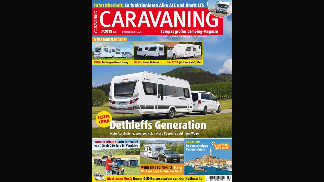 CARAVANING Heft 07/2018 | promobil