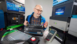 f Lithium-Akkus Test