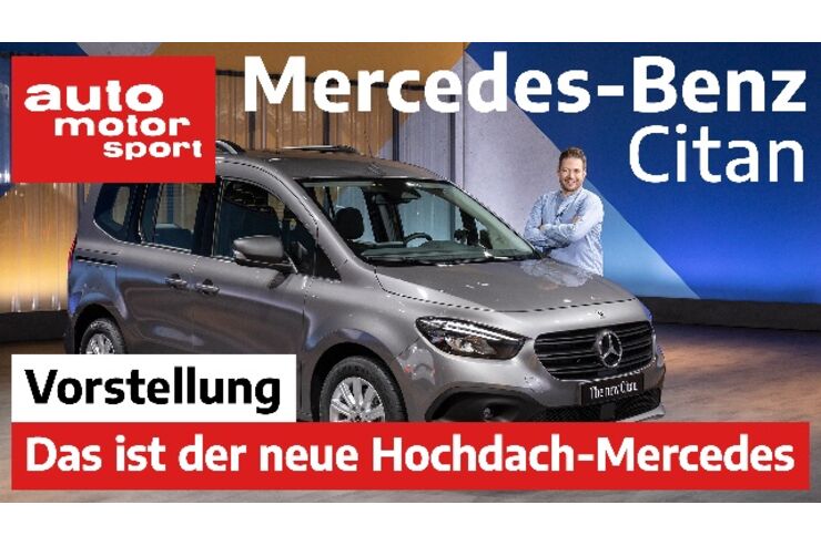 Mercedes Citan/T-Klasse (2021): Minicamper-Basis